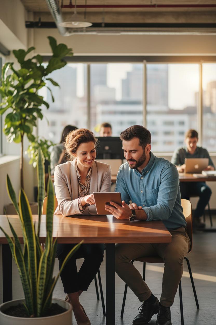 Het Smart Return team aan het werk